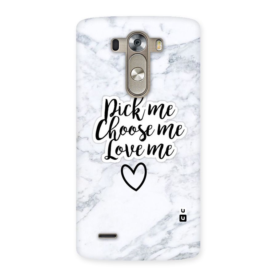 Just Me Back Case for LG G3