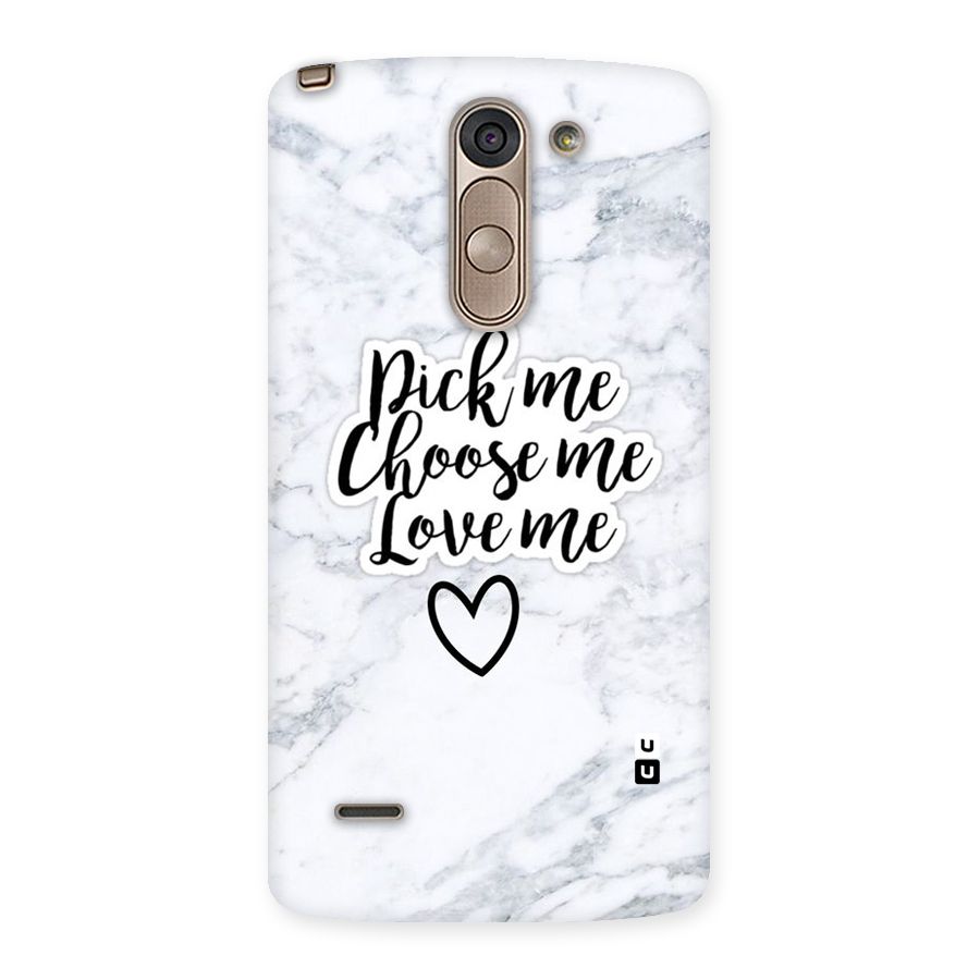 Just Me Back Case for LG G3 Stylus
