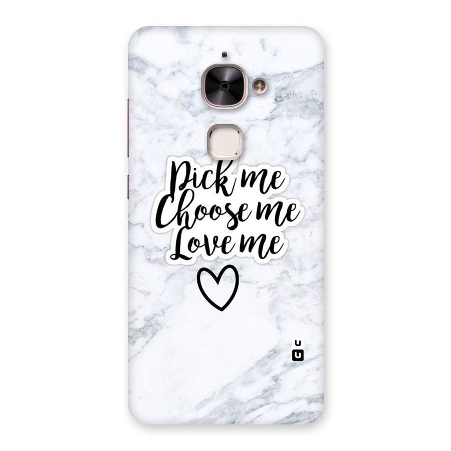 Just Me Back Case for Le 2