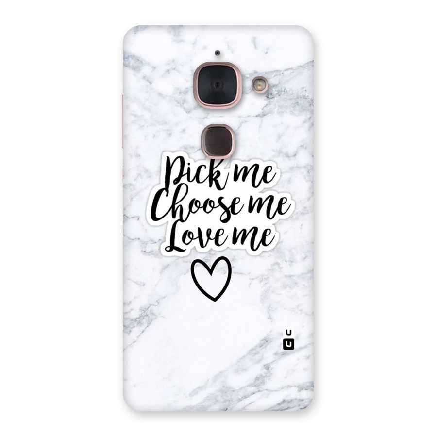 Just Me Back Case for Le Max 2