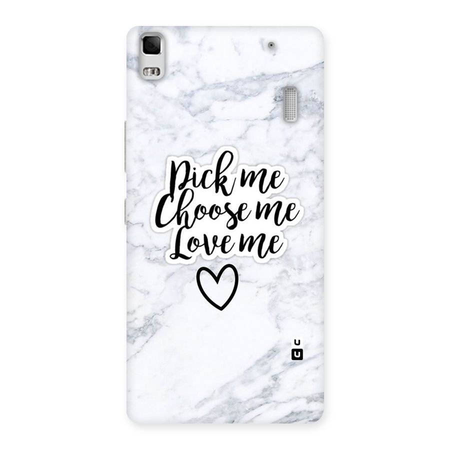 Just Me Back Case for Lenovo A7000