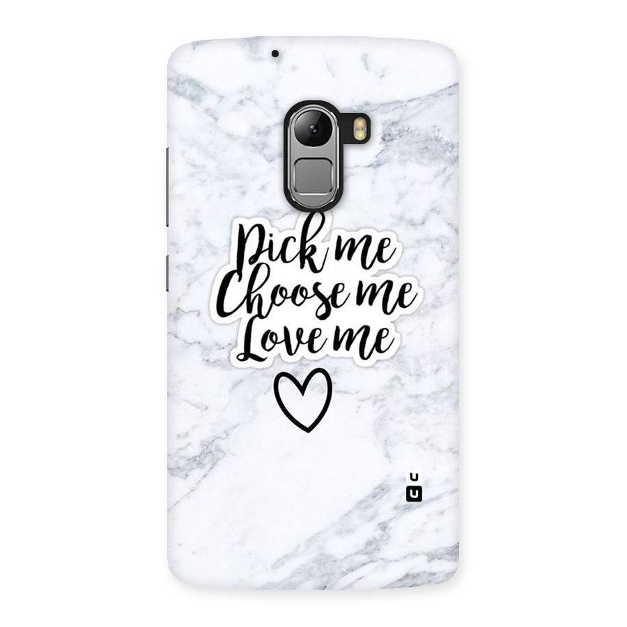 Just Me Back Case for Lenovo K4 Note