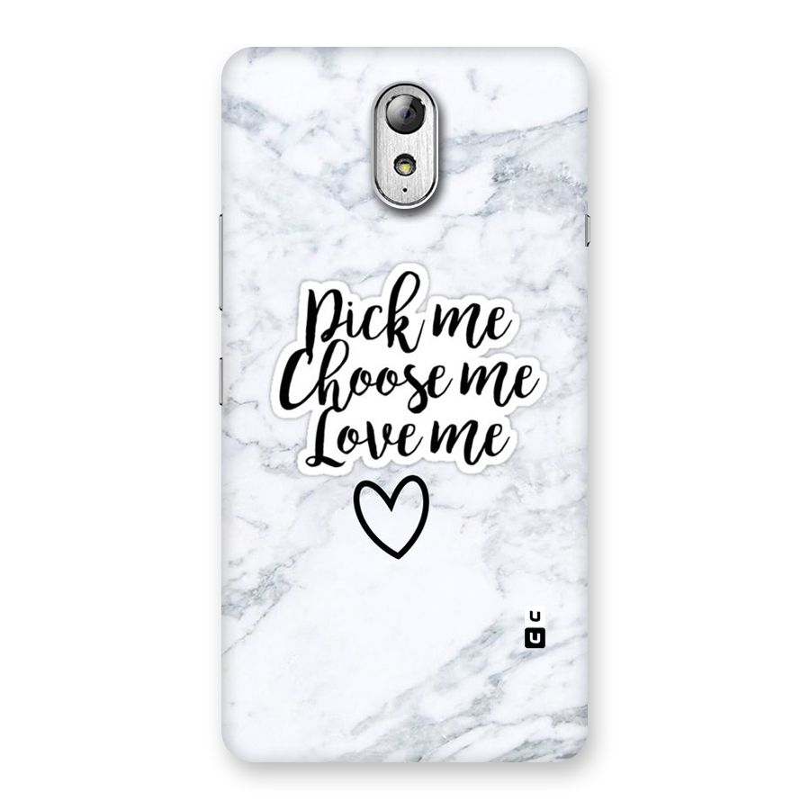 Just Me Back Case for Lenovo Vibe P1M
