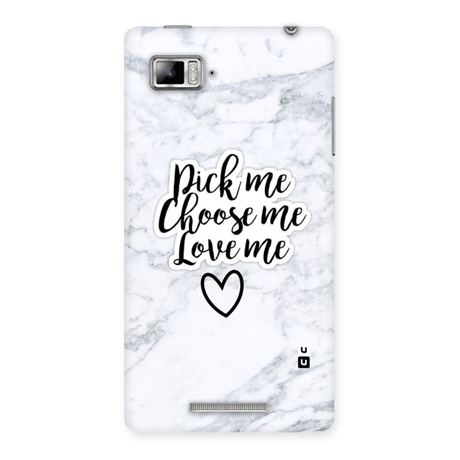Just Me Back Case for Lenovo Vibe Z K910