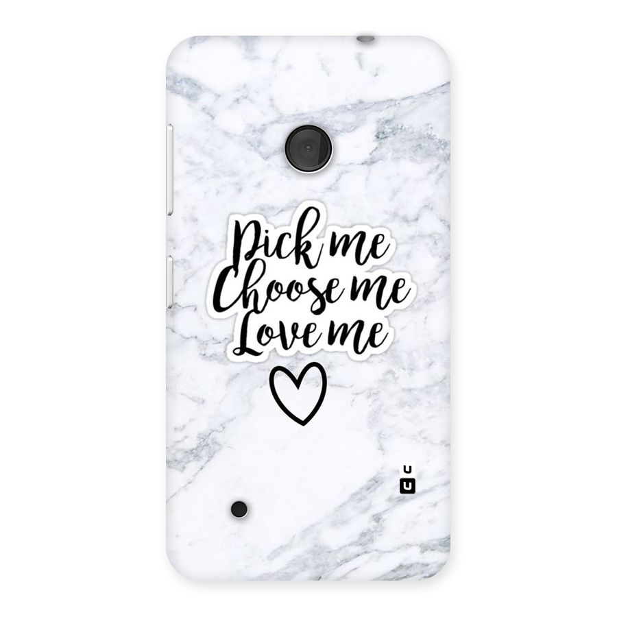 Just Me Back Case for Lumia 530