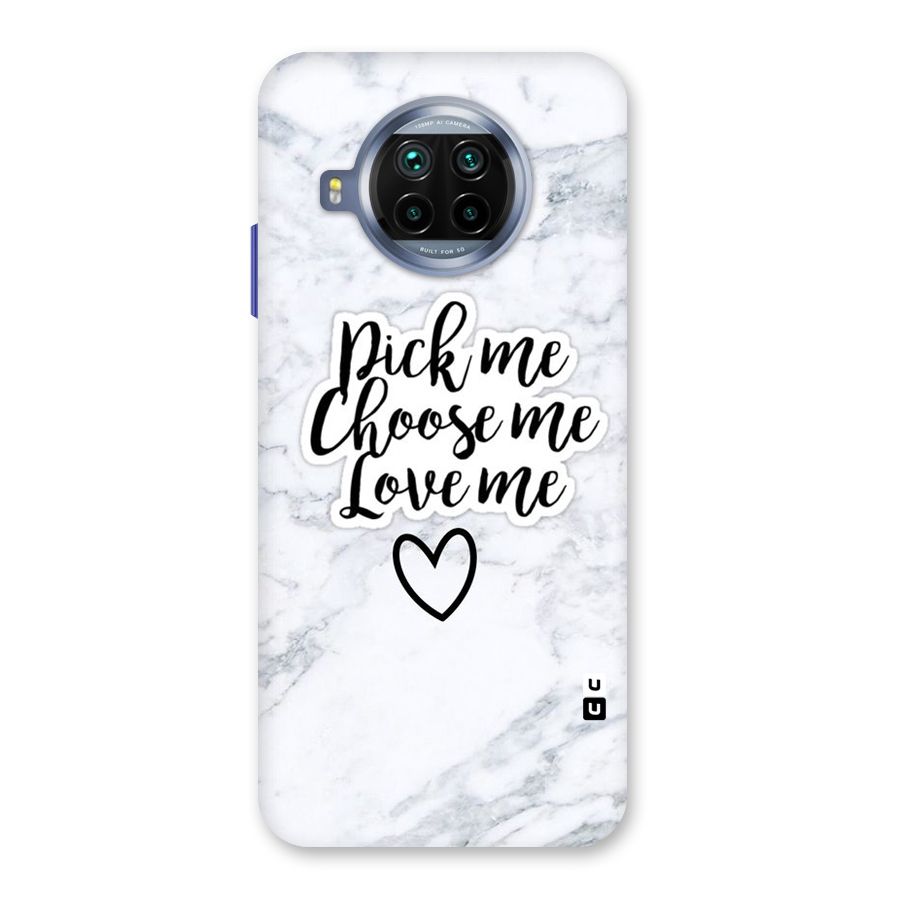 Just Me Back Case for Mi 10i