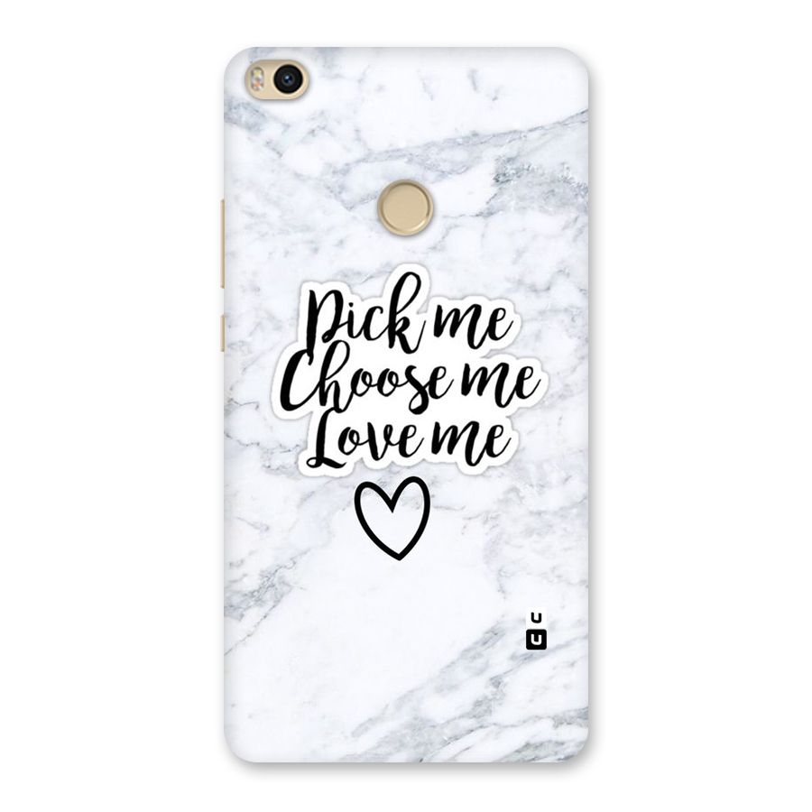 Just Me Back Case for Mi Max 2
