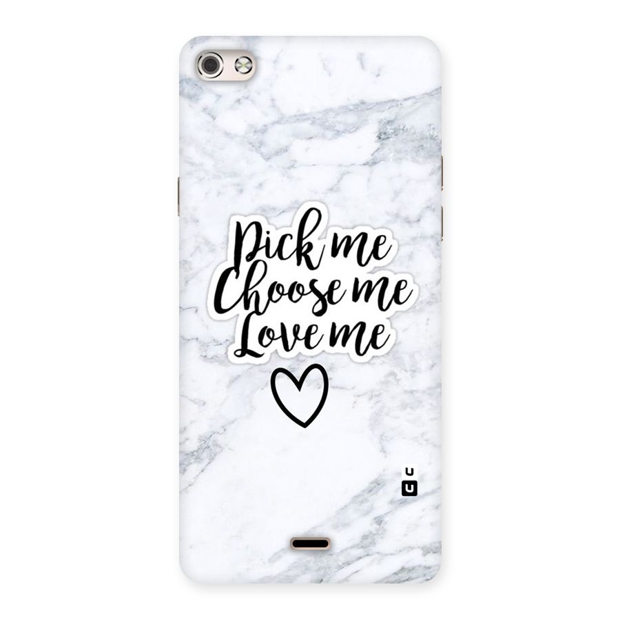 Just Me Back Case for Micromax Canvas Silver 5