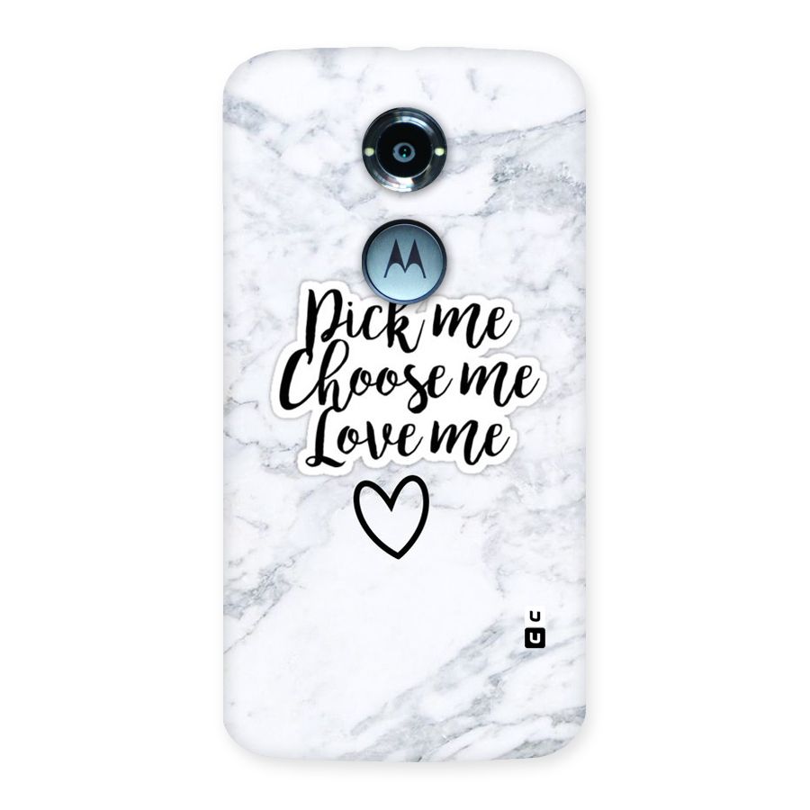 Just Me Back Case for Moto X 2nd Gen