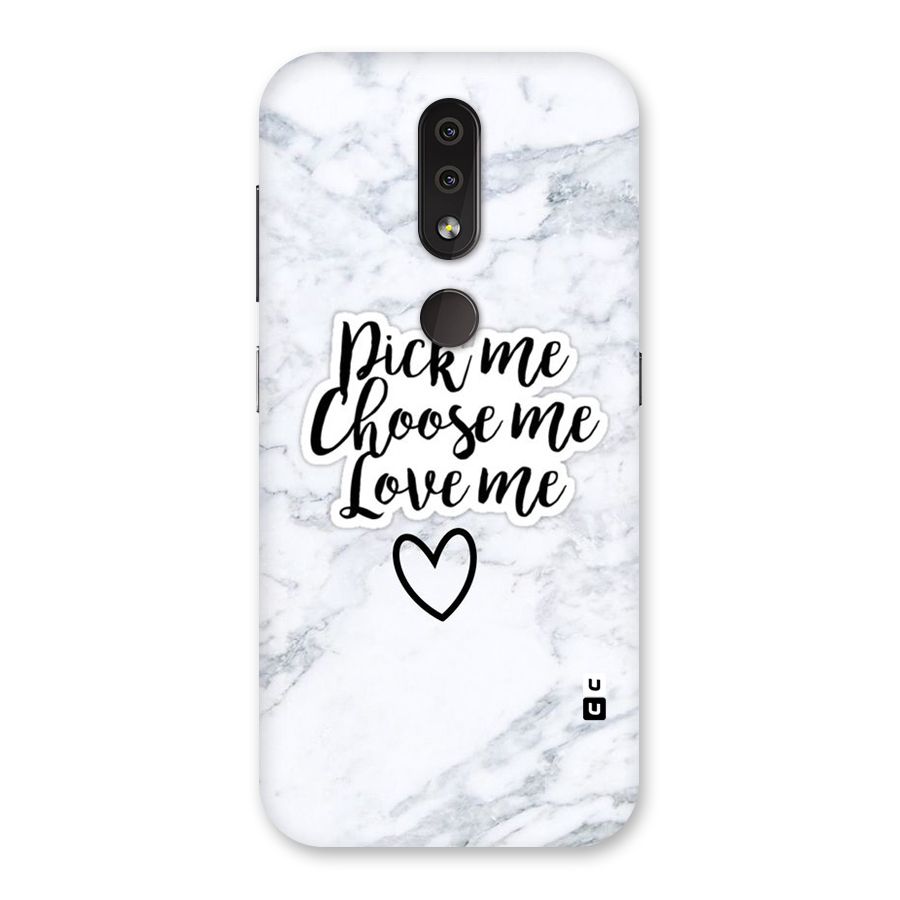 Just Me Back Case for Nokia 4.2