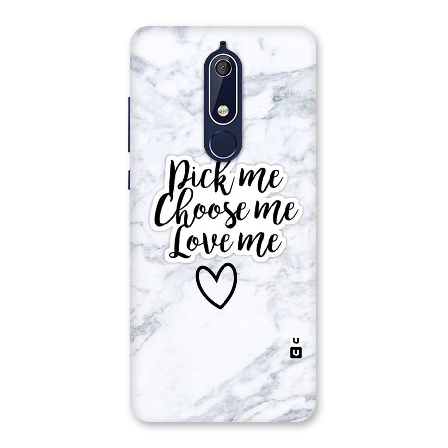 Just Me Back Case for Nokia 5.1