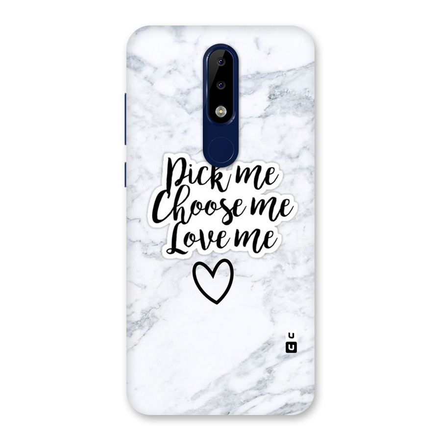 Just Me Back Case for Nokia 5.1 Plus