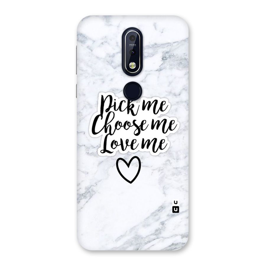 Just Me Back Case for Nokia 7.1