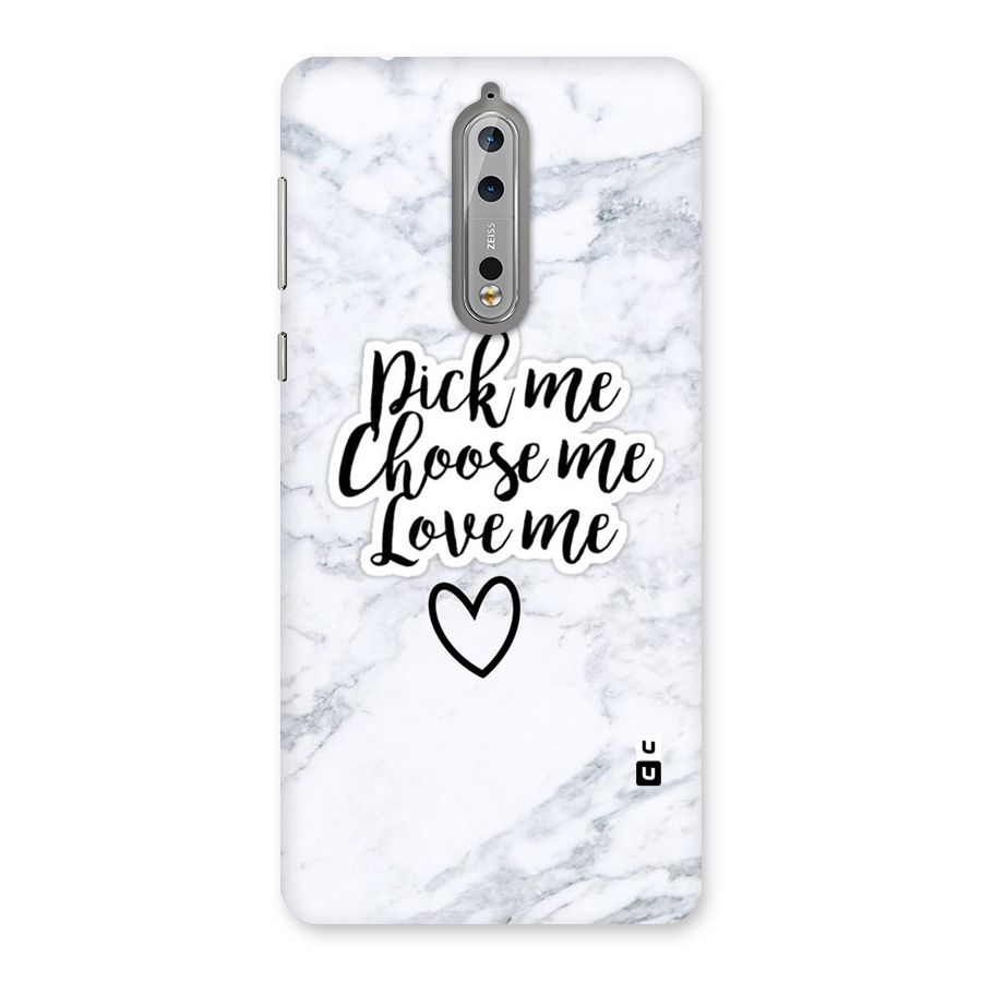 Just Me Back Case for Nokia 8