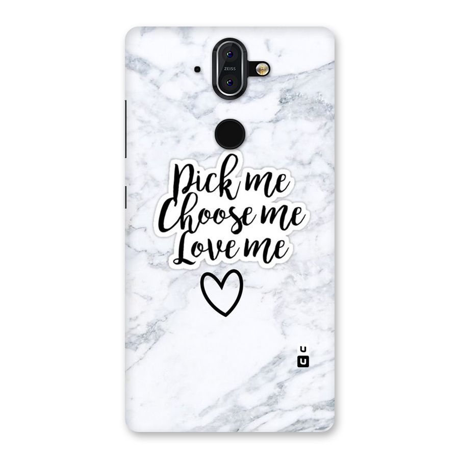 Just Me Back Case for Nokia 8 Sirocco