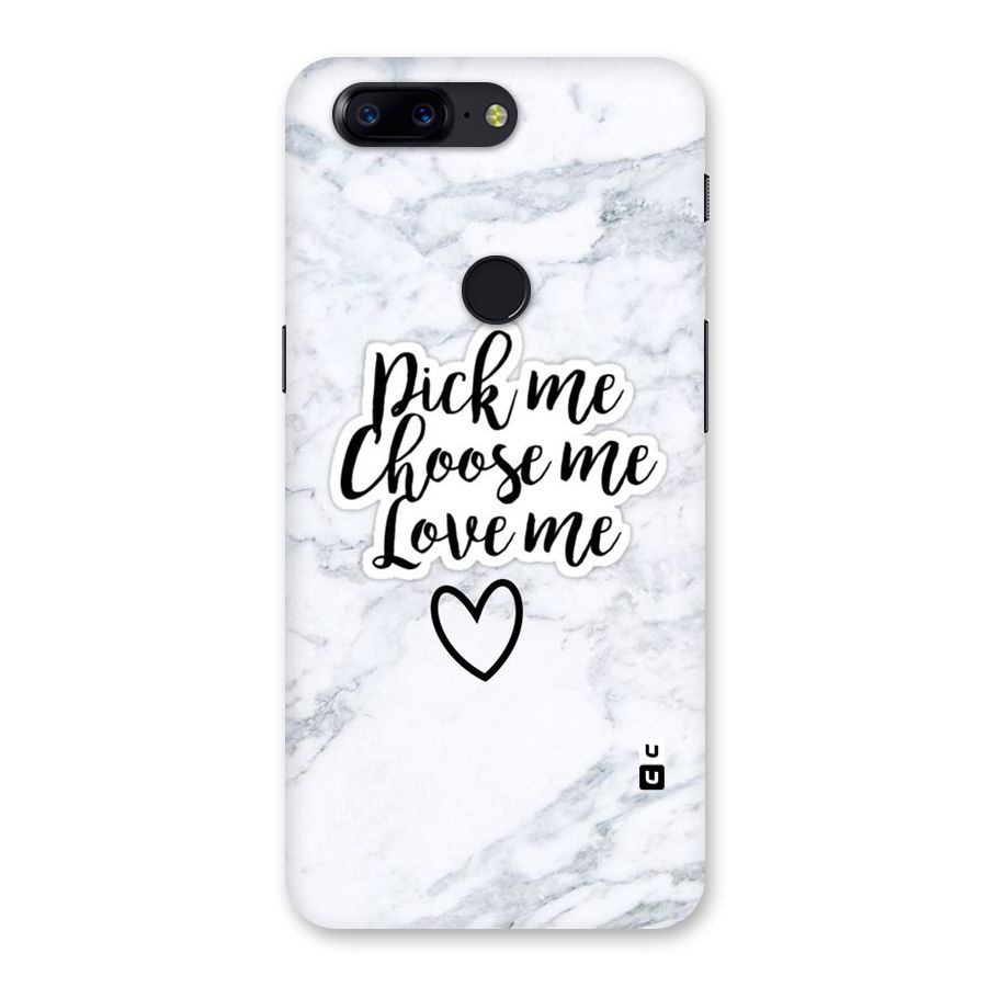 Just Me Back Case for OnePlus 5T
