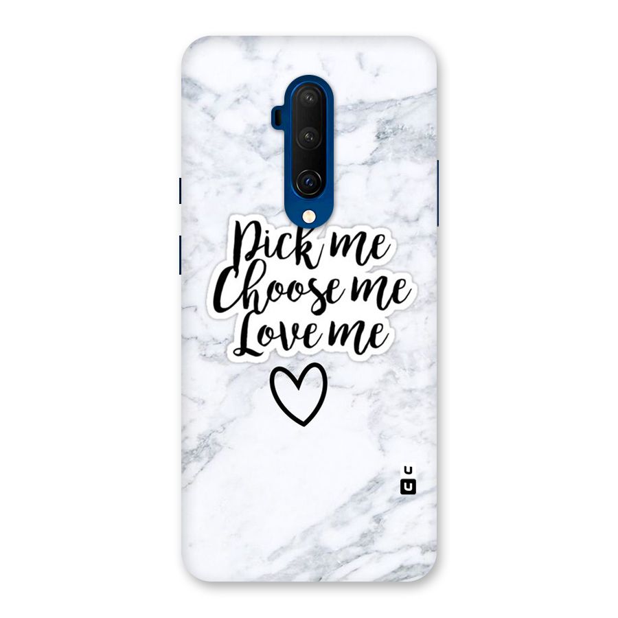 Just Me Back Case for OnePlus 7T Pro