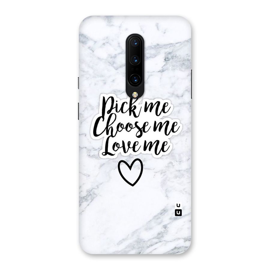 Just Me Back Case for OnePlus 7 Pro