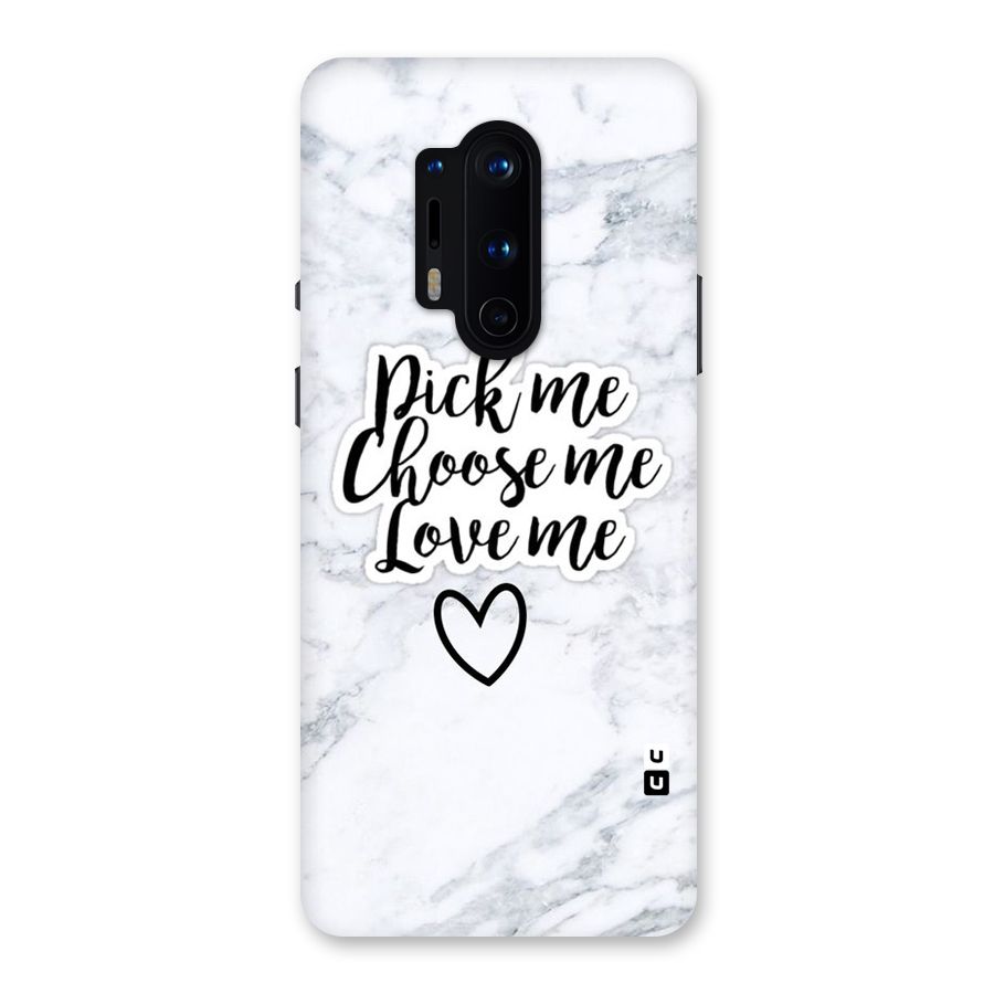 Just Me Back Case for OnePlus 8 Pro