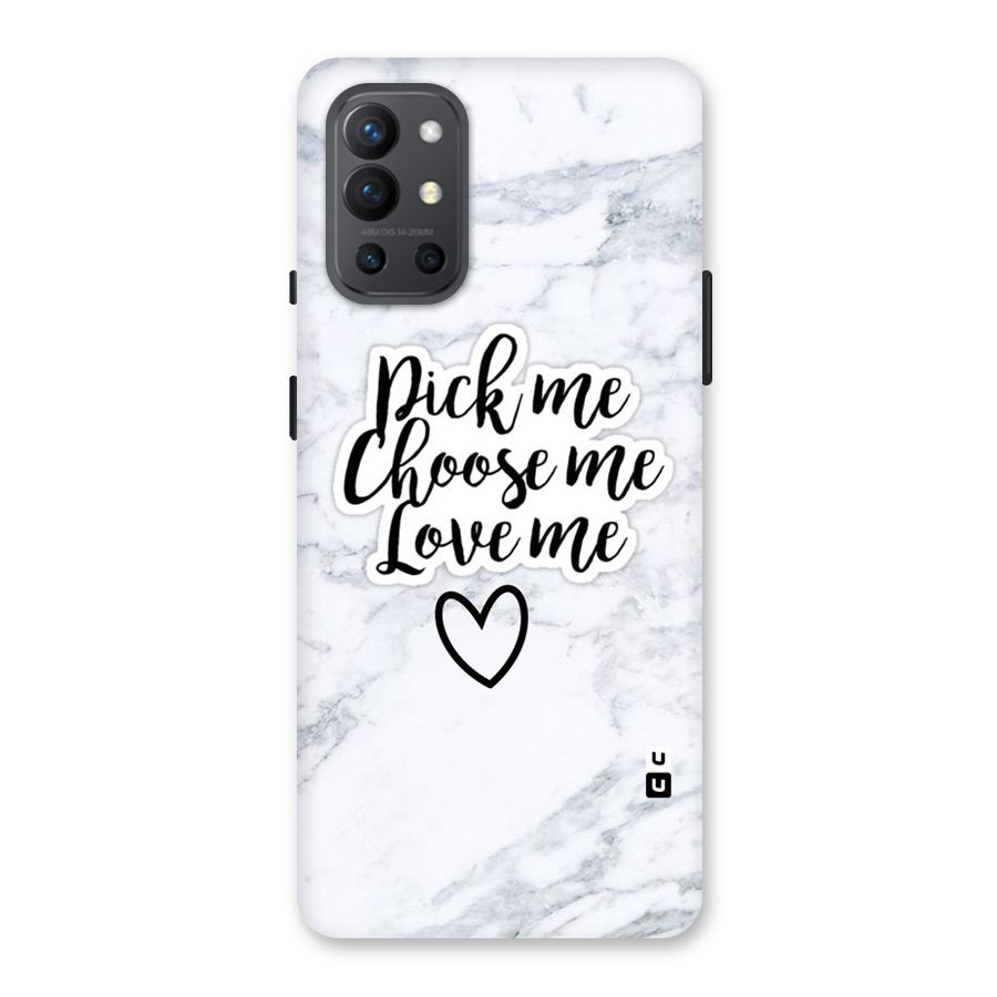 Just Me Back Case for OnePlus 9R