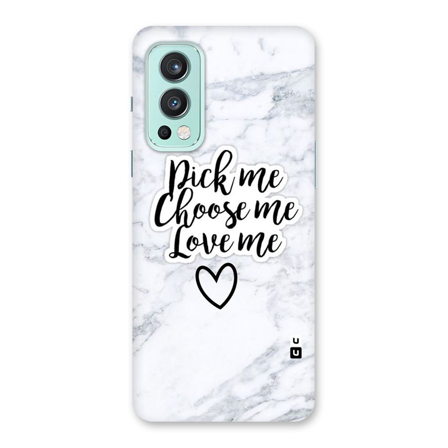 Just Me Back Case for OnePlus Nord 2 5G