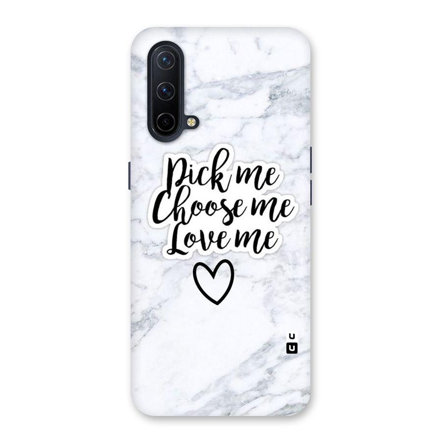 Just Me Back Case for OnePlus Nord CE 5G