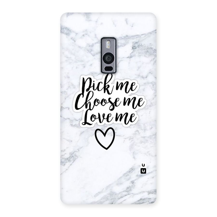 Just Me Back Case for OnePlus Two