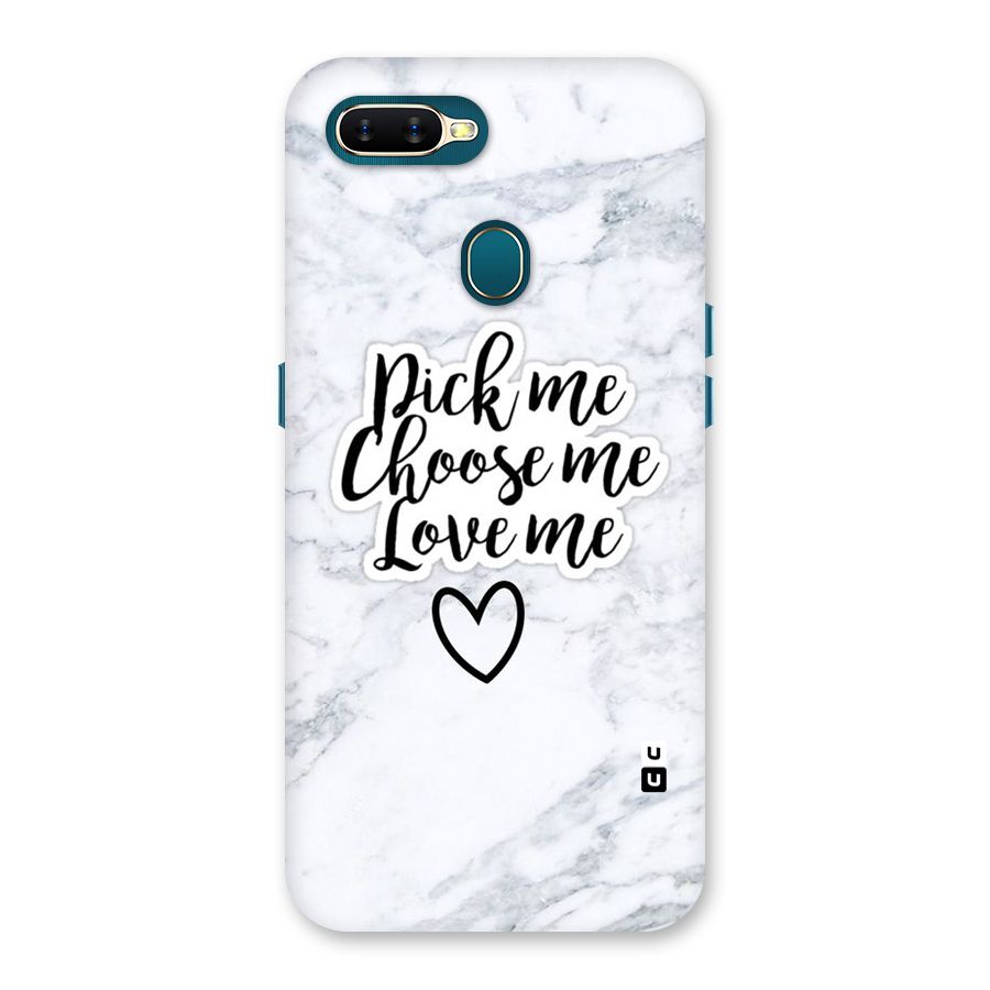Just Me Back Case for Oppo A11k