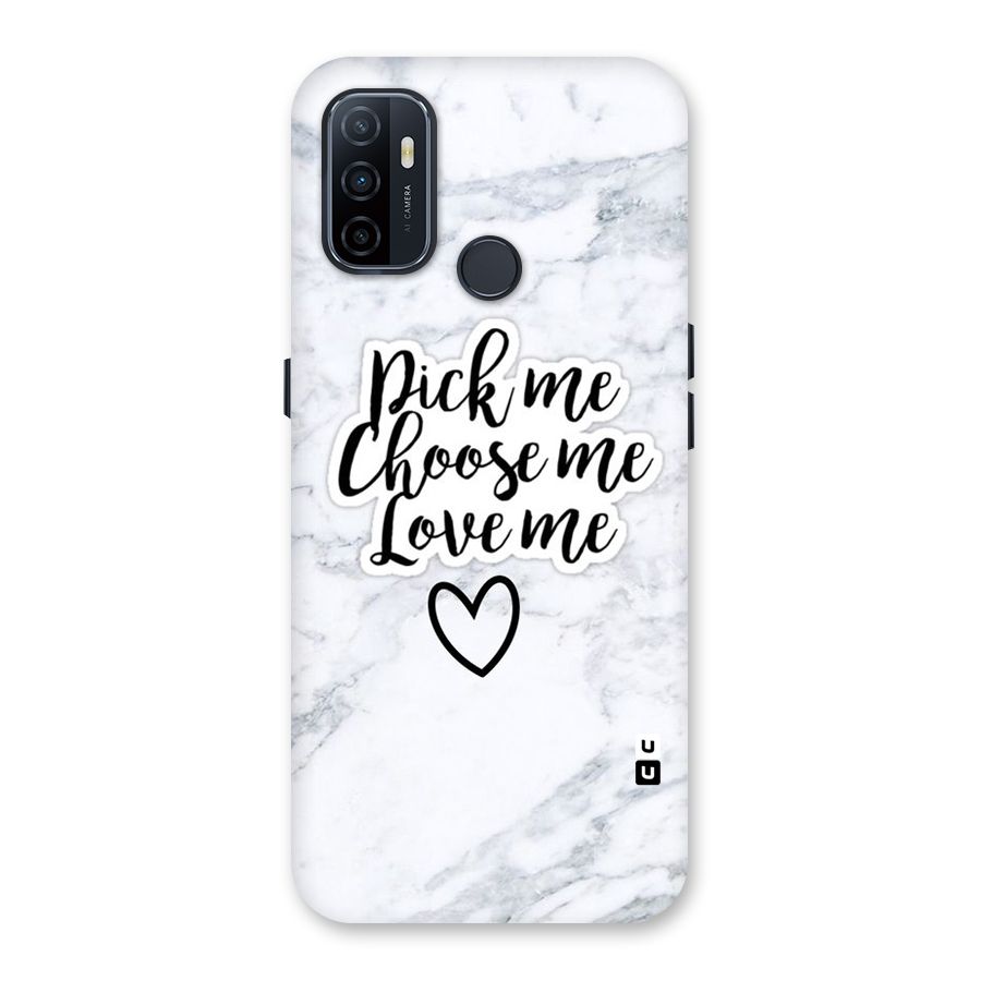 Just Me Back Case for Oppo A32