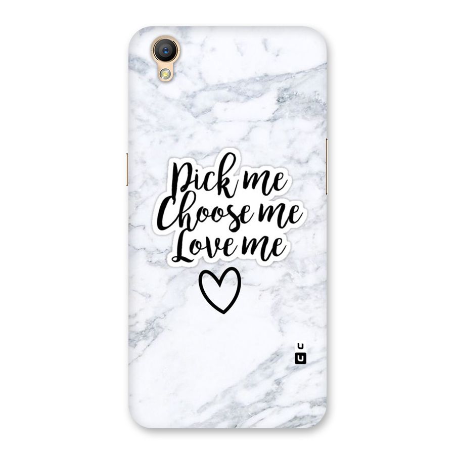 Just Me Back Case for Oppo A37
