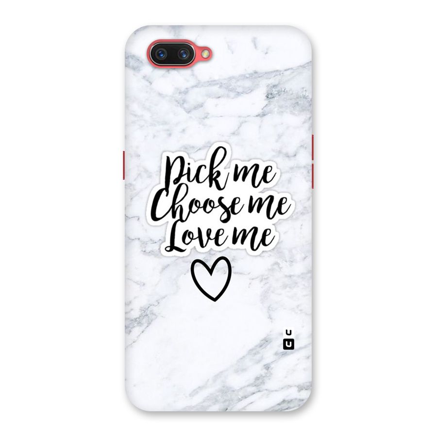 Just Me Back Case for Oppo A3s