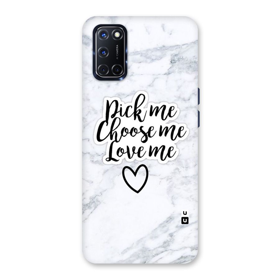 Just Me Back Case for Oppo A52