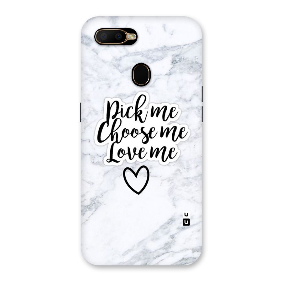 Just Me Back Case for Oppo A5s