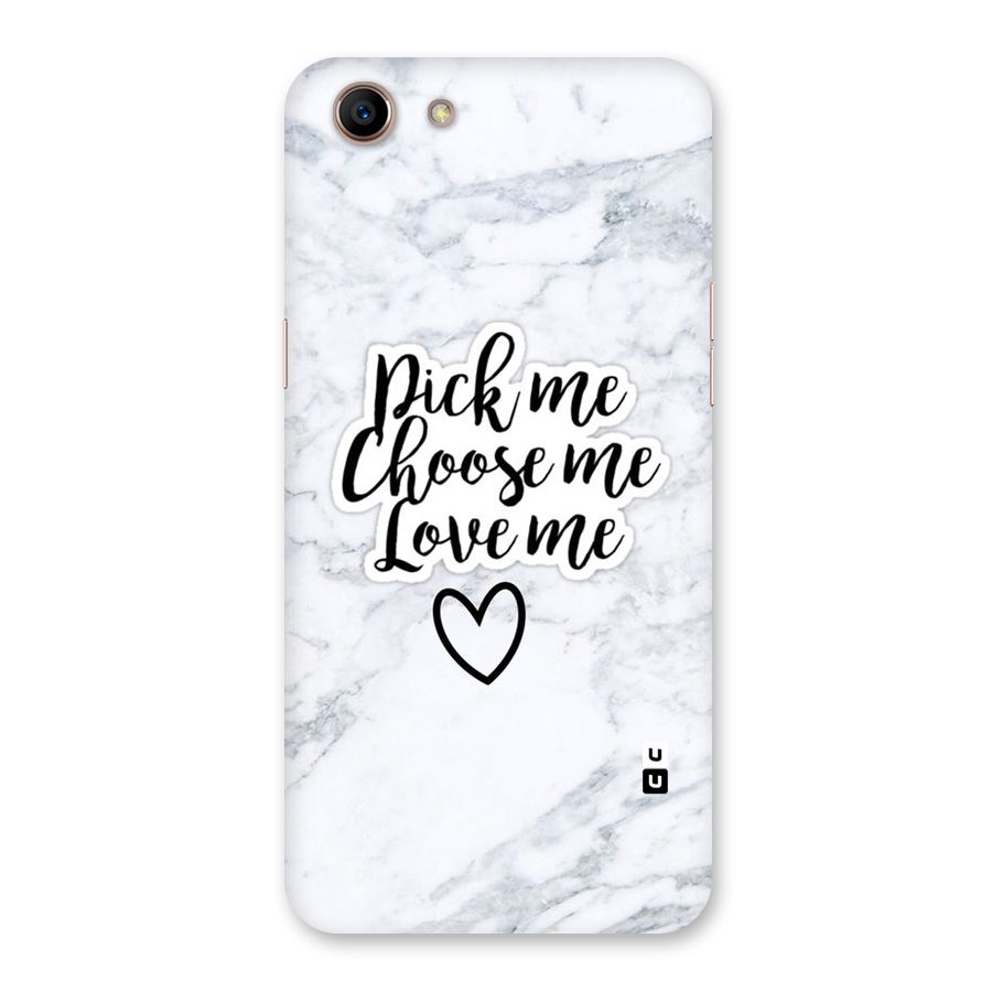 Just Me Back Case for Oppo A83 (2018)