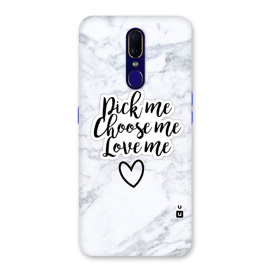 Just Me Back Case for Oppo A9