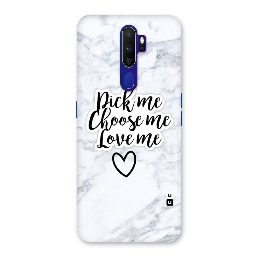 Just Me Back Case for Oppo A9 (2020)