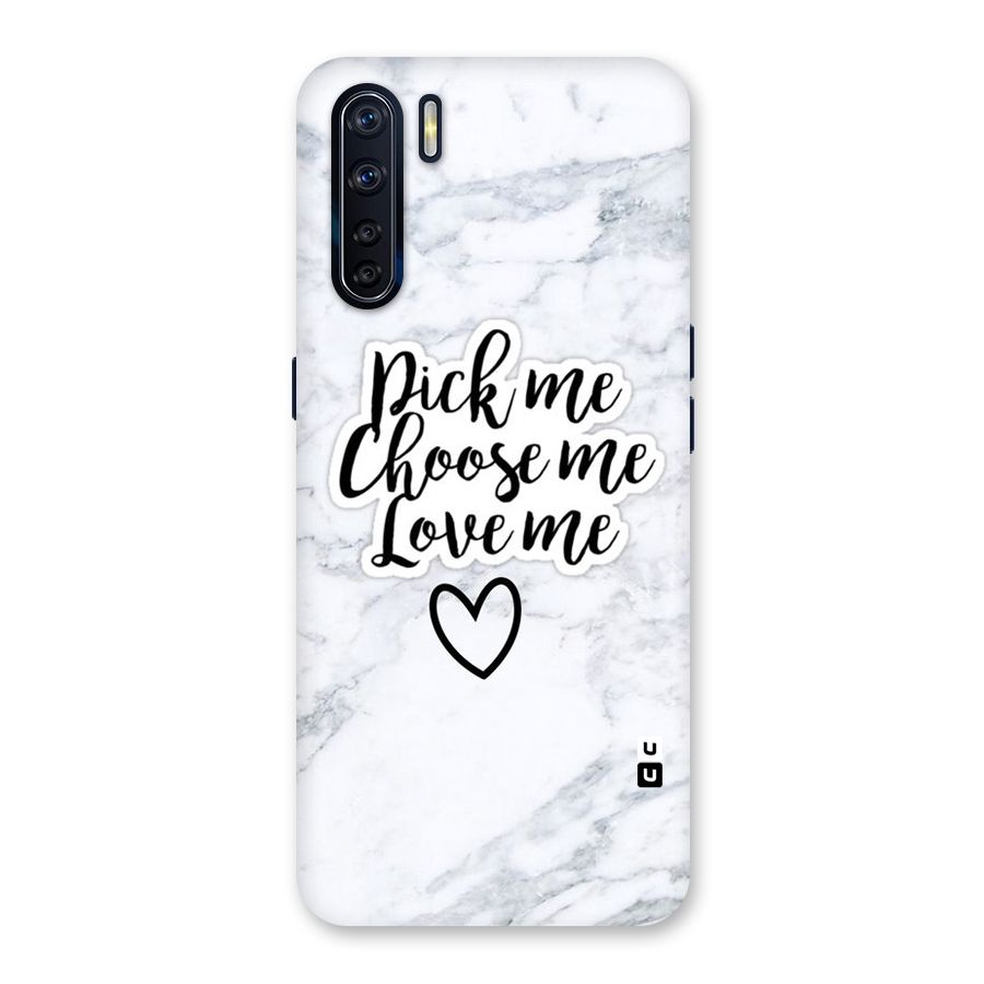 Just Me Back Case for Oppo F15