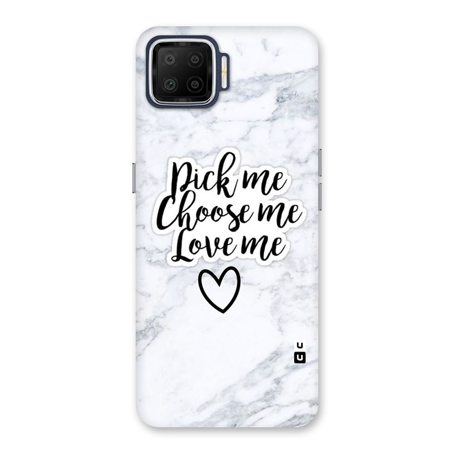 Just Me Back Case for Oppo F17