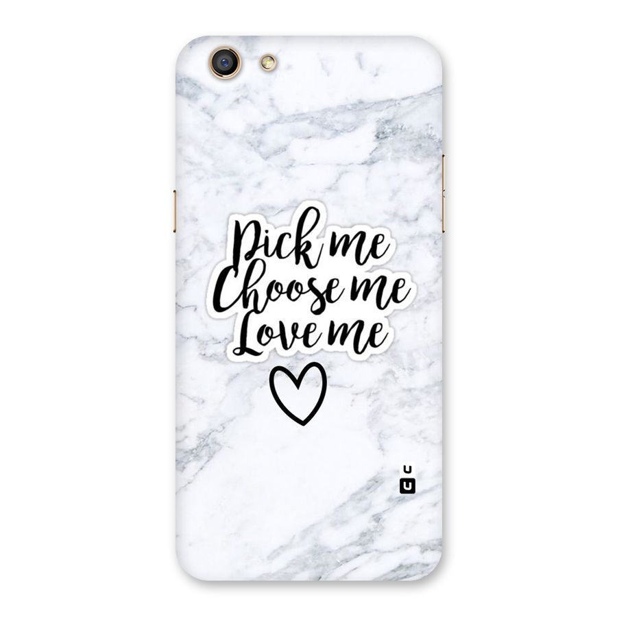 Just Me Back Case for Oppo F3