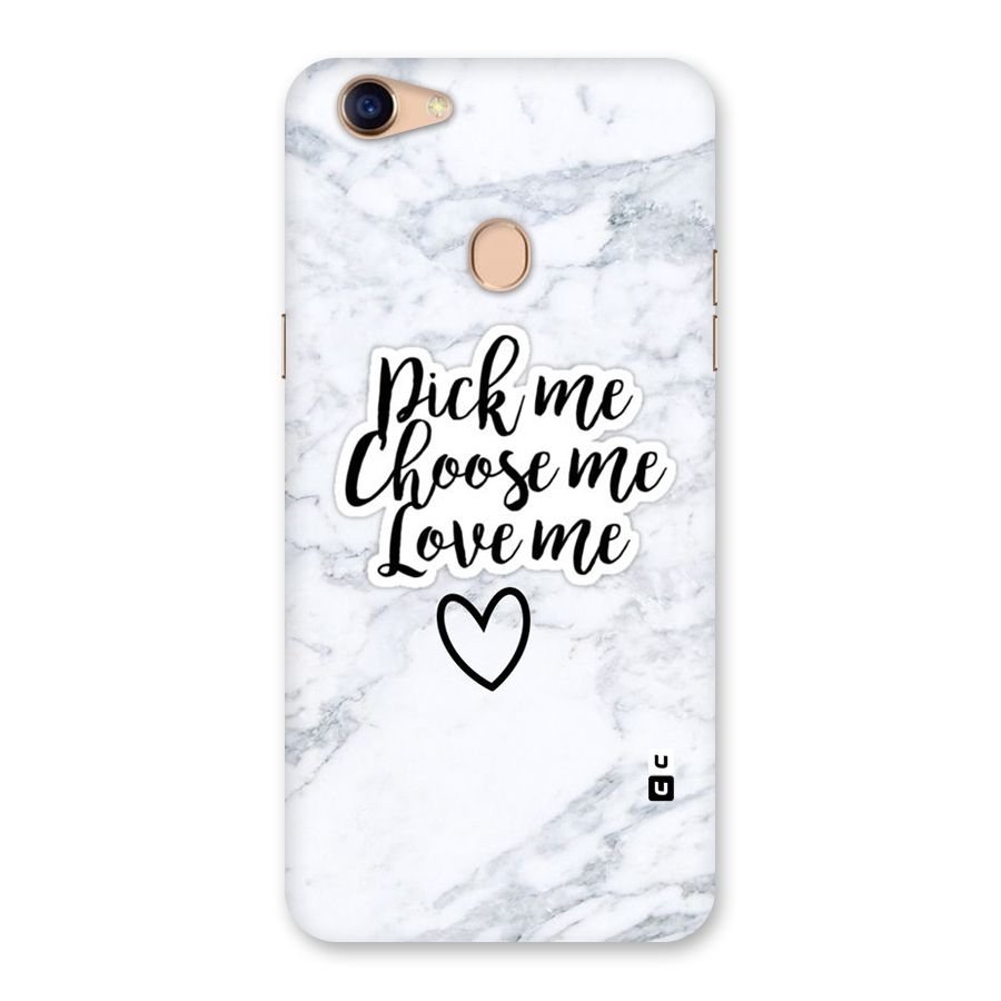 Just Me Back Case for Oppo F5