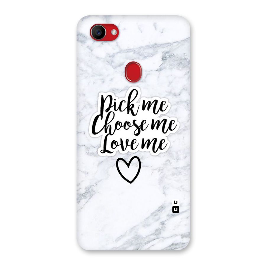 Just Me Back Case for Oppo F7