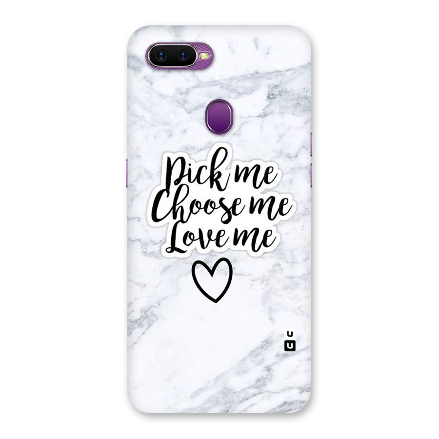 Just Me Back Case for Oppo F9
