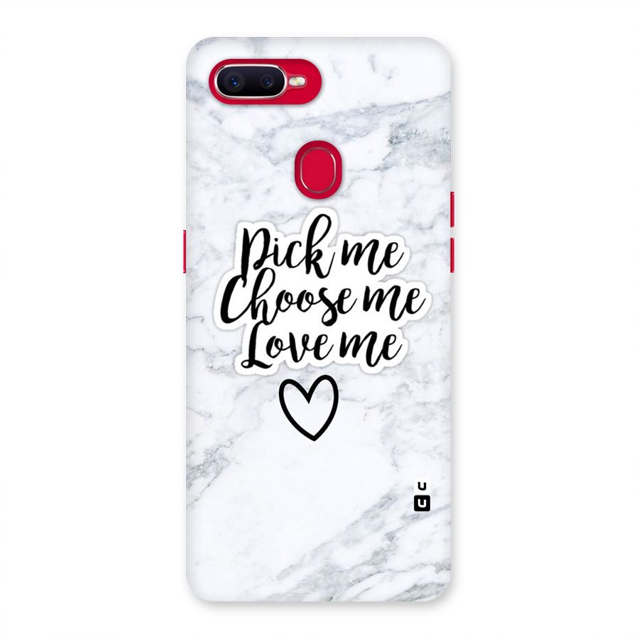 Just Me Back Case for Oppo F9 Pro