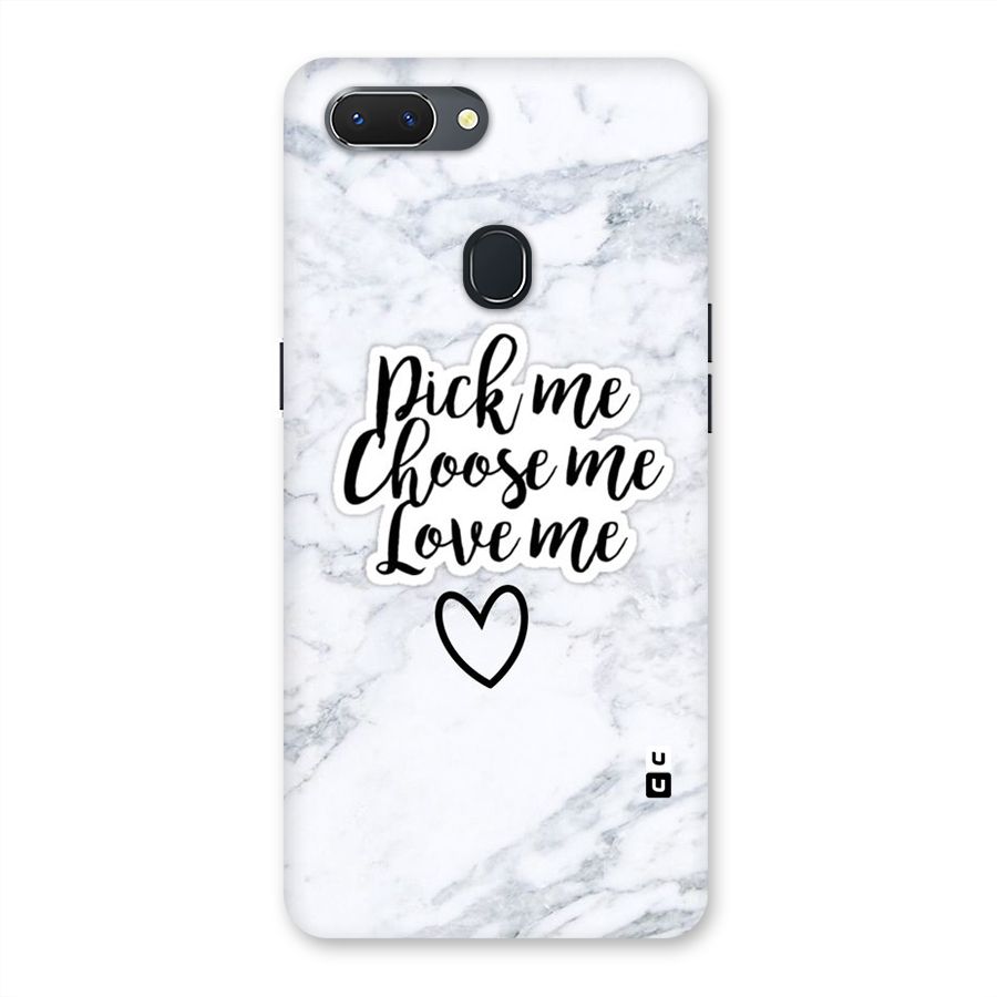 Just Me Back Case for Oppo Realme 2
