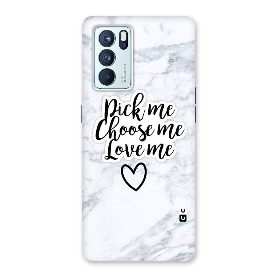 Just Me Back Case for Oppo Reno6 Pro 5G
