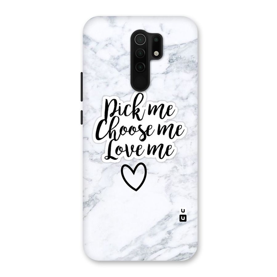 Just Me Back Case for Poco M2