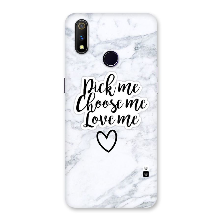 Just Me Back Case for Realme 3 Pro