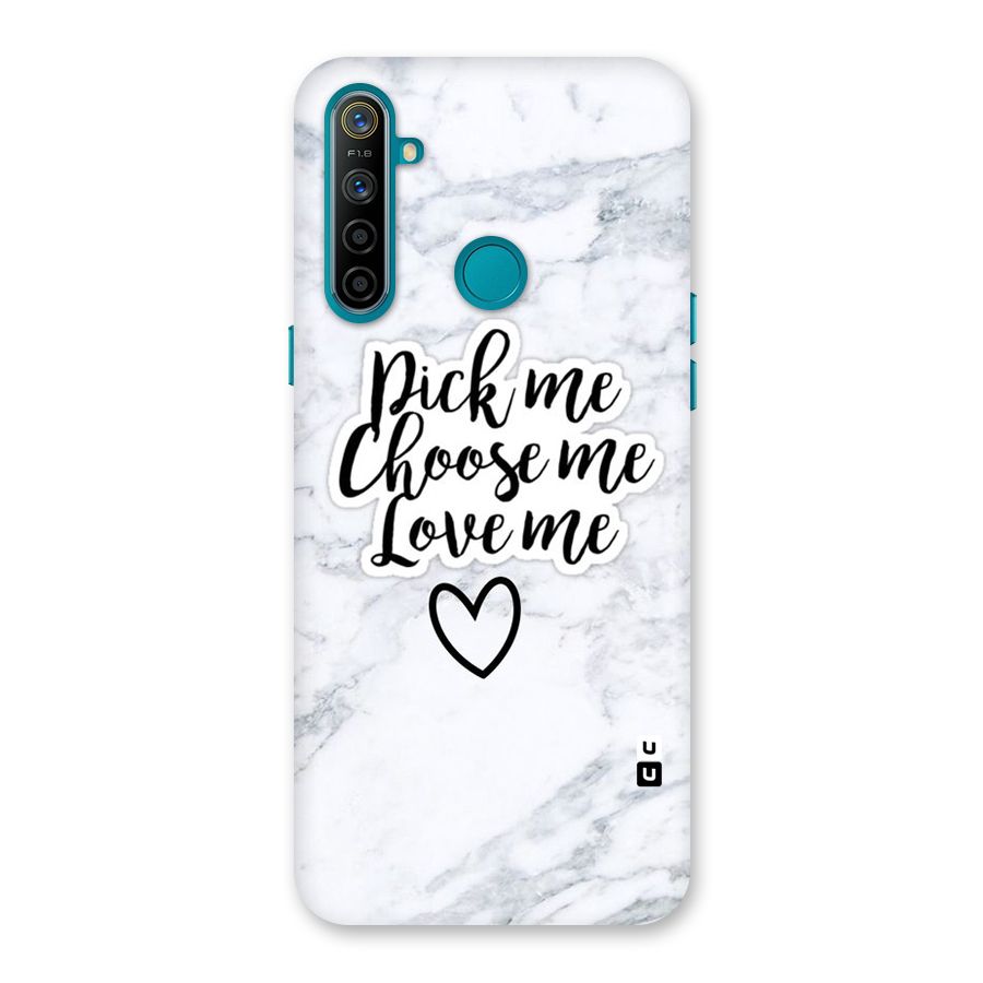 Just Me Back Case for Realme 5i