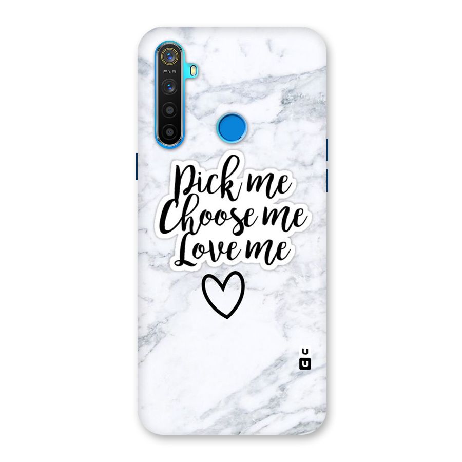 Just Me Back Case for Realme 5s