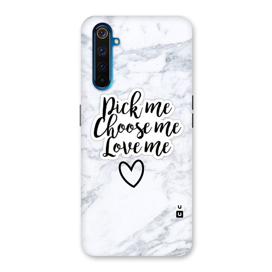 Just Me Back Case for Realme 6 Pro